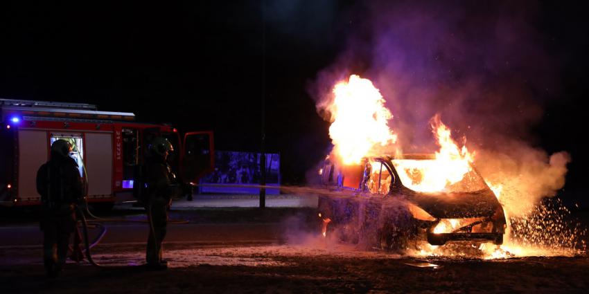 Brandweer blust brand