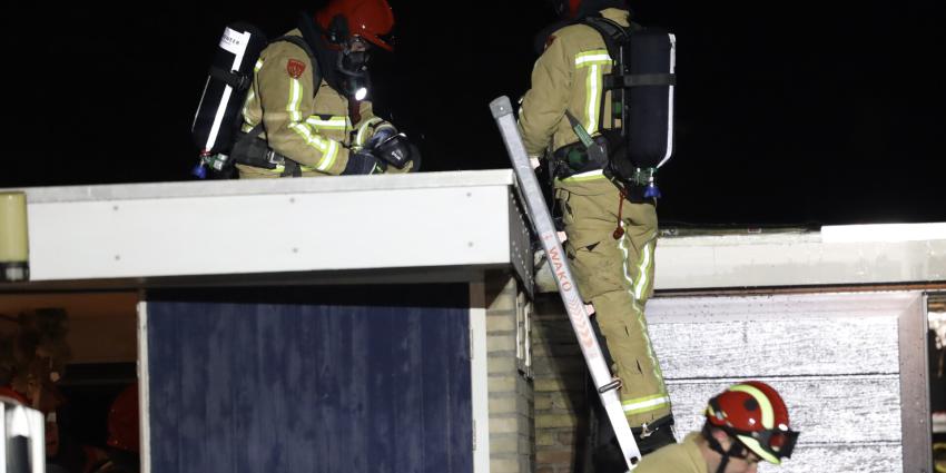 Brandweer blust brand