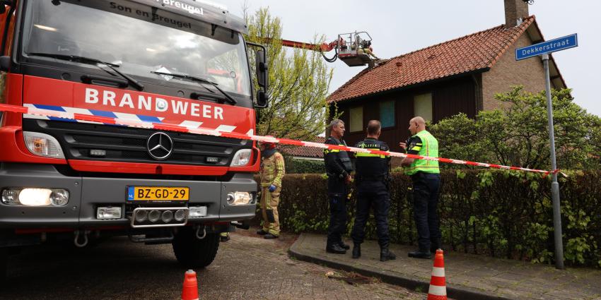 Hulpdiensten ter plaatse