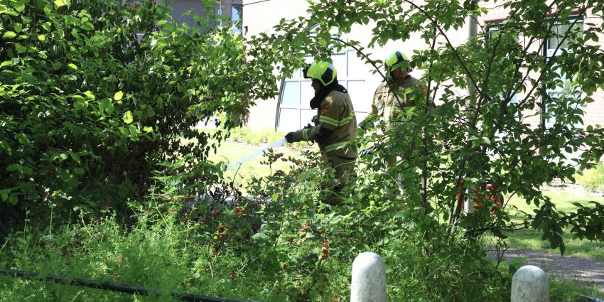 Brandweer blust brand