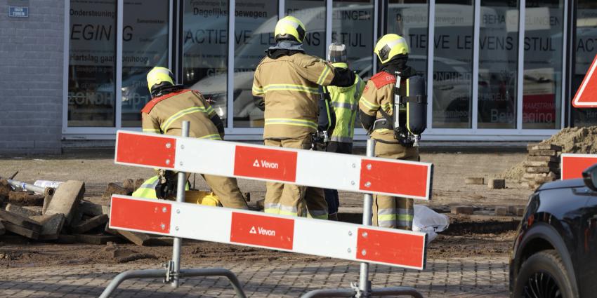 Brandweer voert inspectie uit