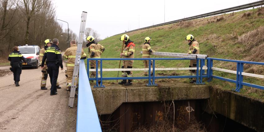 Hulpdiensten ter plaatse