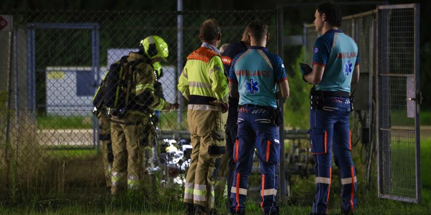 Hulpdiensten ter plaatse