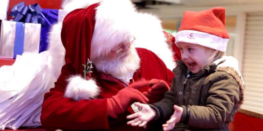Een warm kerstgevoel bij het bekijken van deze bijzondere Kerstman