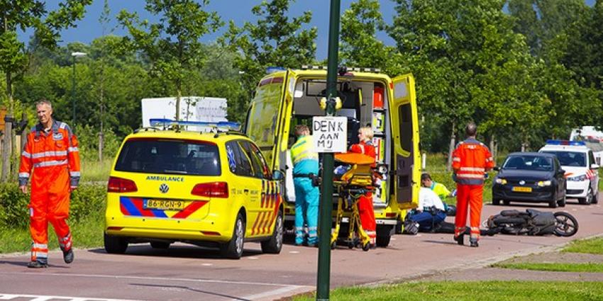 Bromfietser gewond in Schijndel | Persburo Sander van Gils | www.persburausandervangils.nl