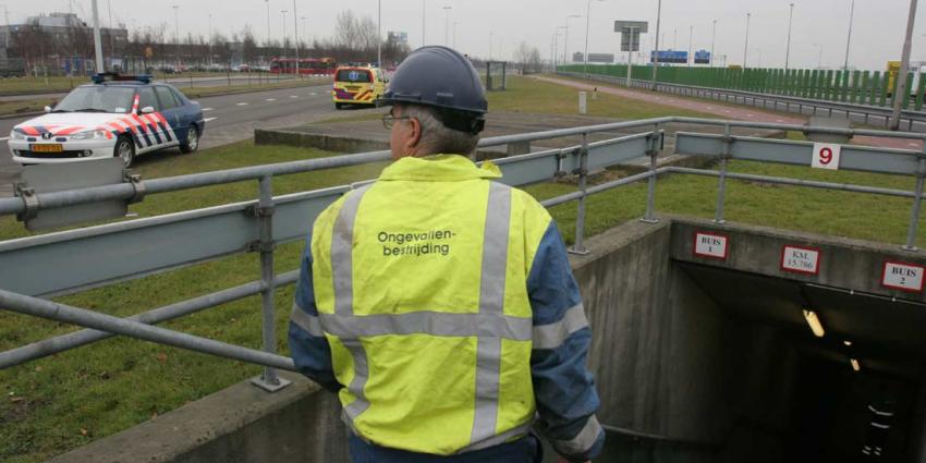 Treinen rijden door bij brand- of rookmelding Schipholtunnel