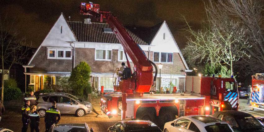 'Schoorsteenbrand' Vlaardingen blijkt vals alarm