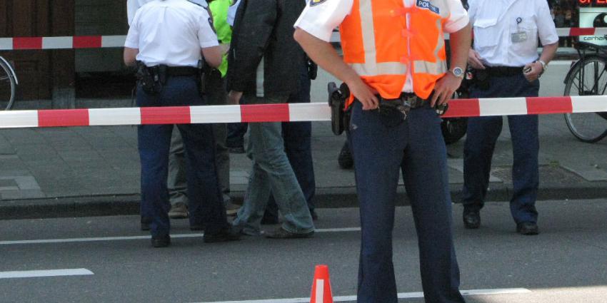 Politie lost waarschuwingsschoten bij aanhouding