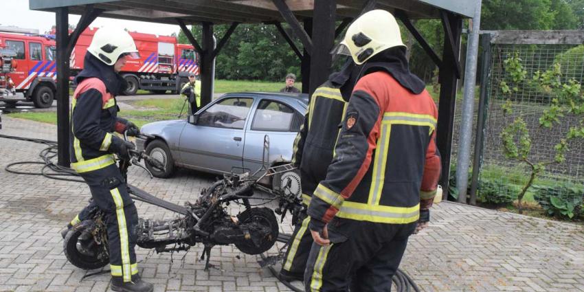 Woningbrand door 'even bijtanken' scooter