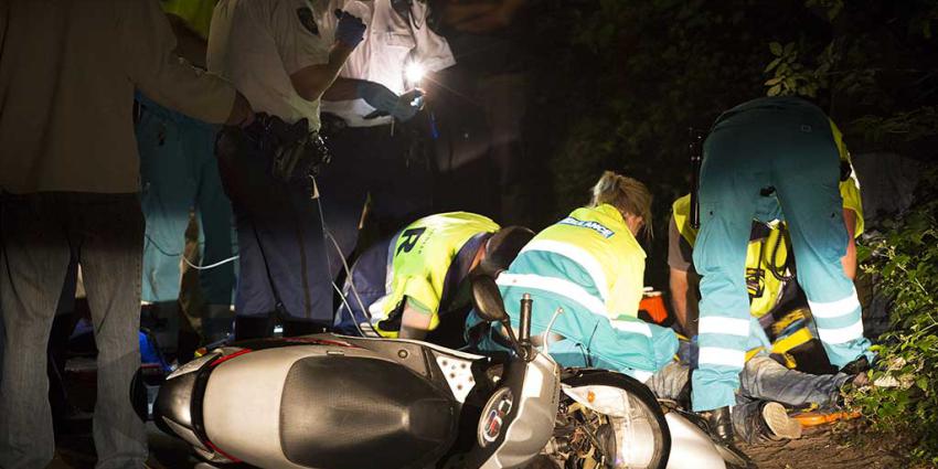 Scooterrijder komt om leven na ongeval Rotterdam