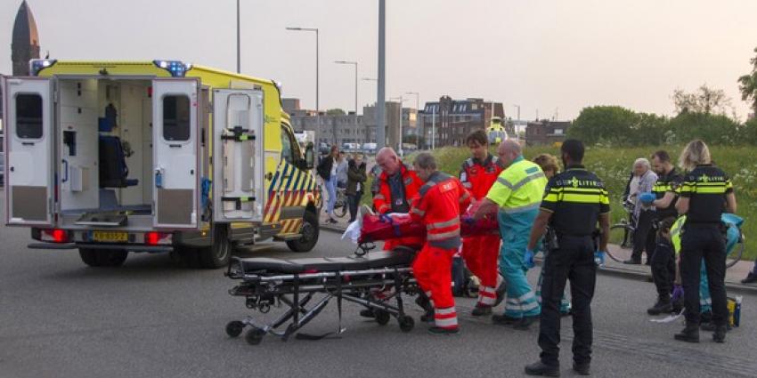 Ernstig eenzijdig ongeval met scooterrijder