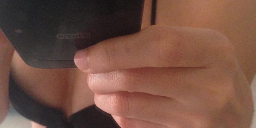 Foto van intiem selfie