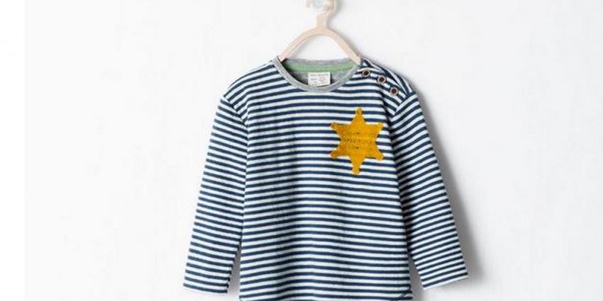 Kindershirt met &#039;jodenster&#039; door ZARA uit shop gehaald