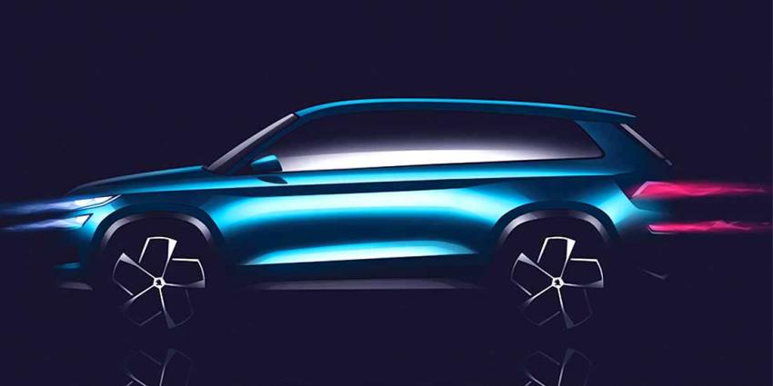 Skoda maakt studiemodel VisionS voor nieuwe SUV