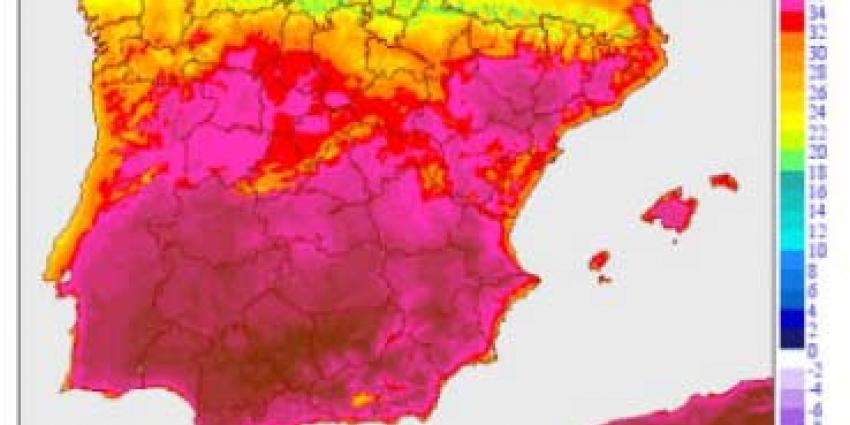 Delen Zuid-Spanje veranderen in woestijn door extreme hitte