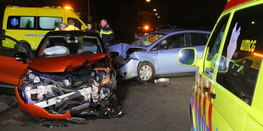 Drie gewonden bij botsing in Drentse Spijkerboor 