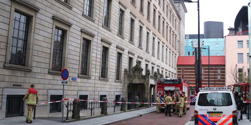 'Brand' in stadhuis blijkt stofwolk