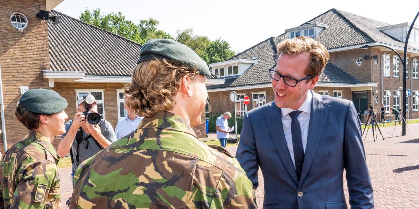 Staatssecretaris van Defensie Christophe van der Maat