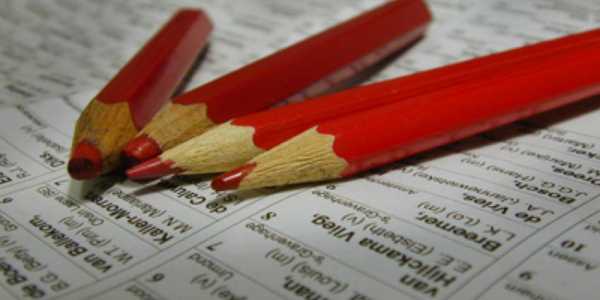 Foto van verkiezingen stemmen rode potloden | Archief EHF
