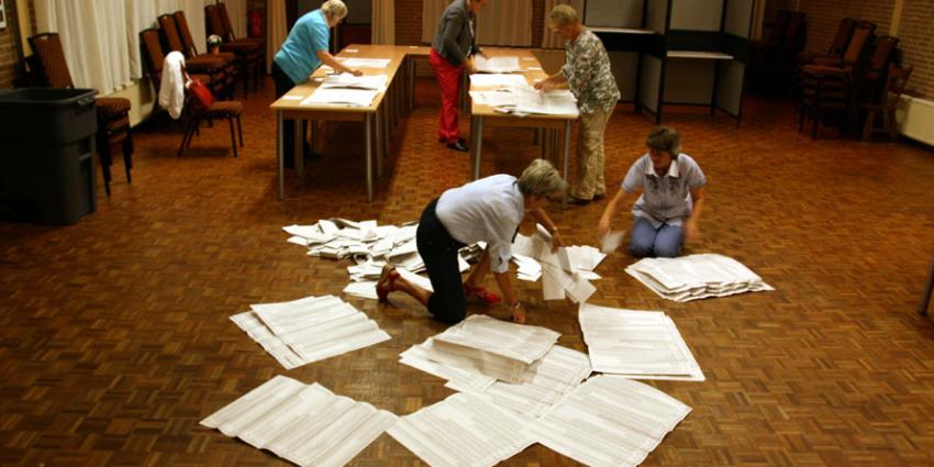 Experiment met centraal tellen herindelingsverkiezingen gemeenten