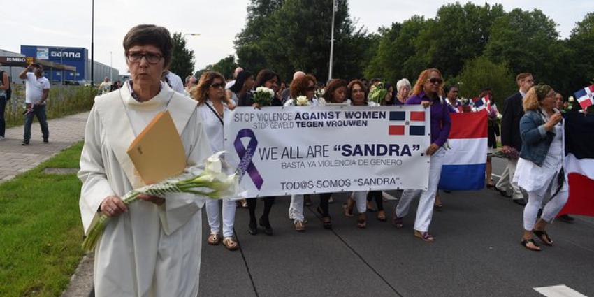 Stille tocht voor vermoorde Sandra García Geraldino