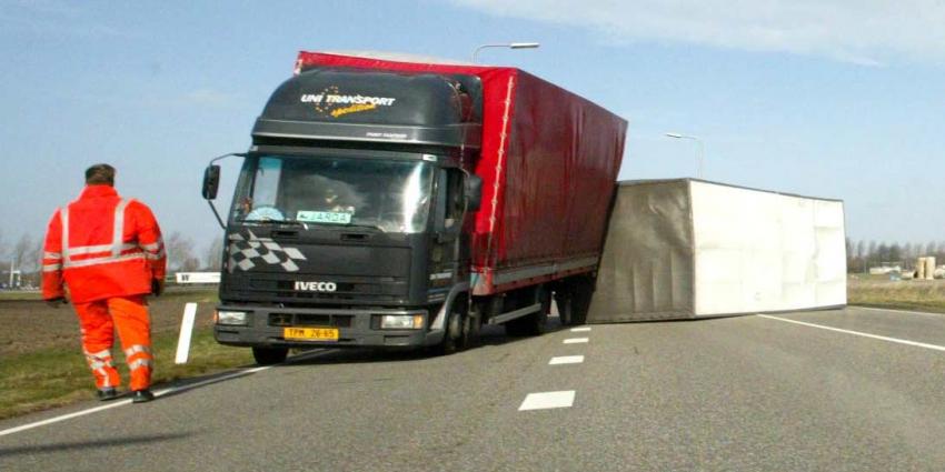 Chauffeurs moesten tijdens de storm gewoon de weg op &quot;Jij bent toch zeker geen watje&#039;&#039;