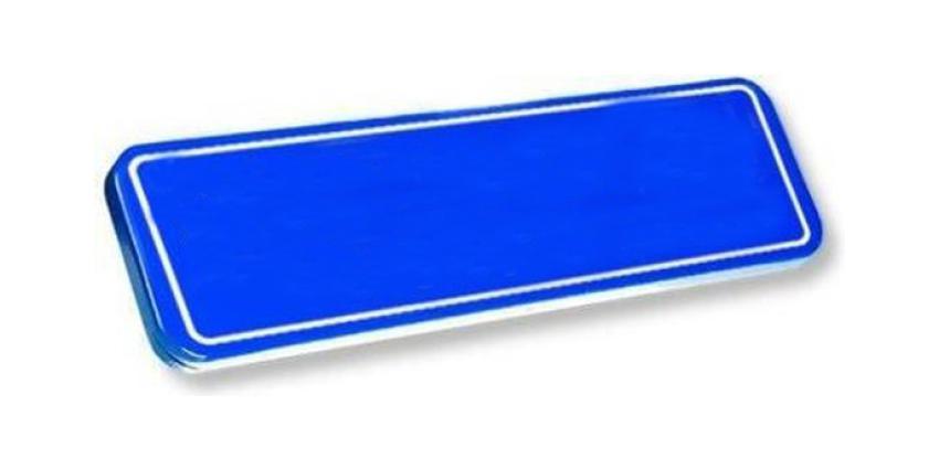 Straatnaambord leeg