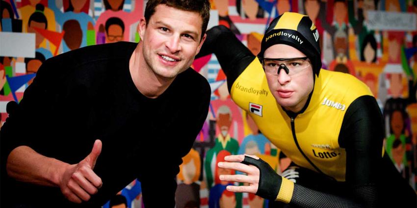 'Bevroren' Sven Kramer te bewonderen in Madame Tussauds