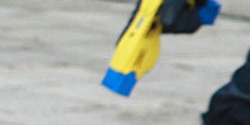 politie., uitrusten, taser, grapperhaus