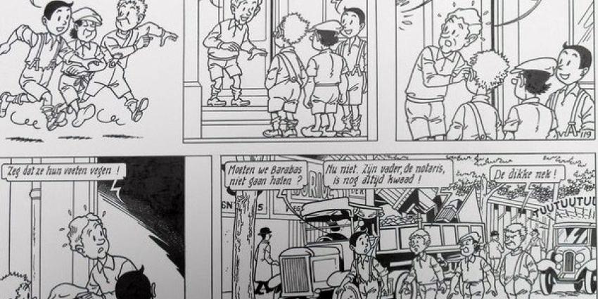 Tekening Suske en Wiske album brengt 85.000 euro op