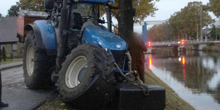 Ongeval met landbouwvoertuig in Drentse Erica