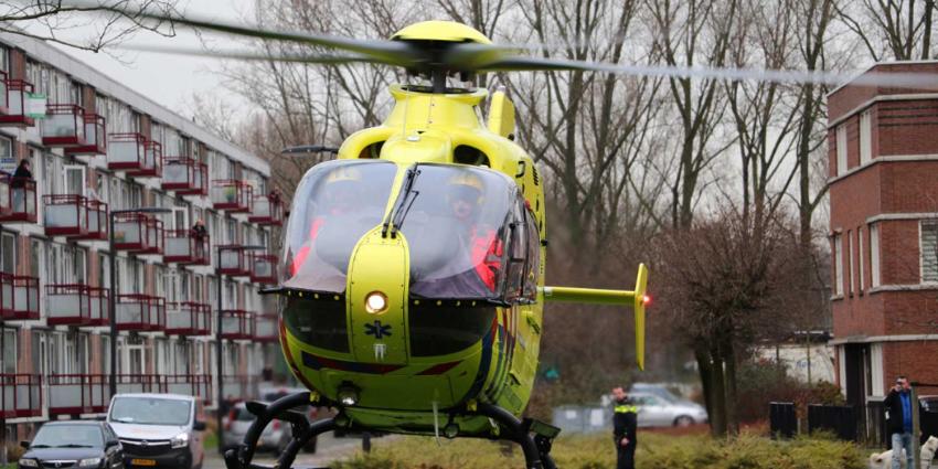 Traumahelikopter ingezet bij medische noodsituatie Vlaardingen