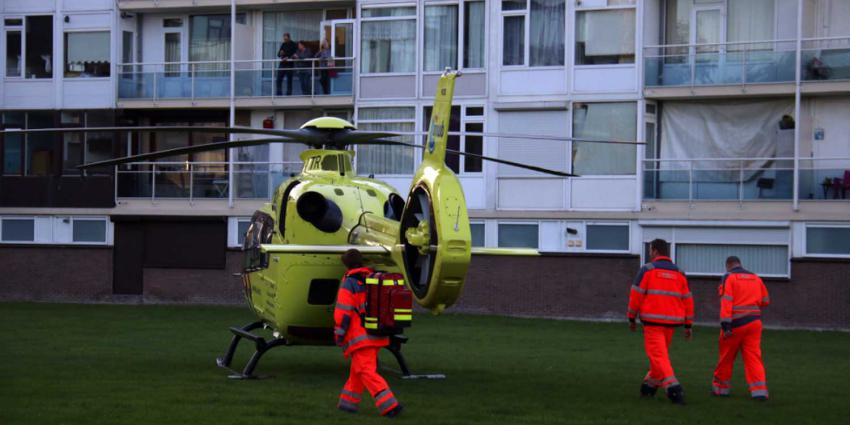 Traumaheli ingezet voor mogelijk allergische reactie