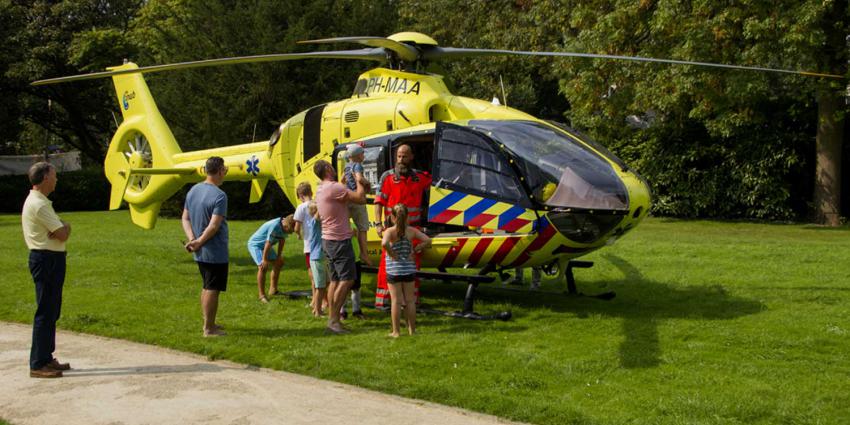 Piloot traumahelikopter heeft tijd voor uitleg