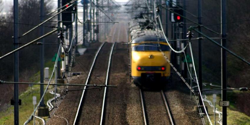 Foto van trein in perspectief | Archief EHF
