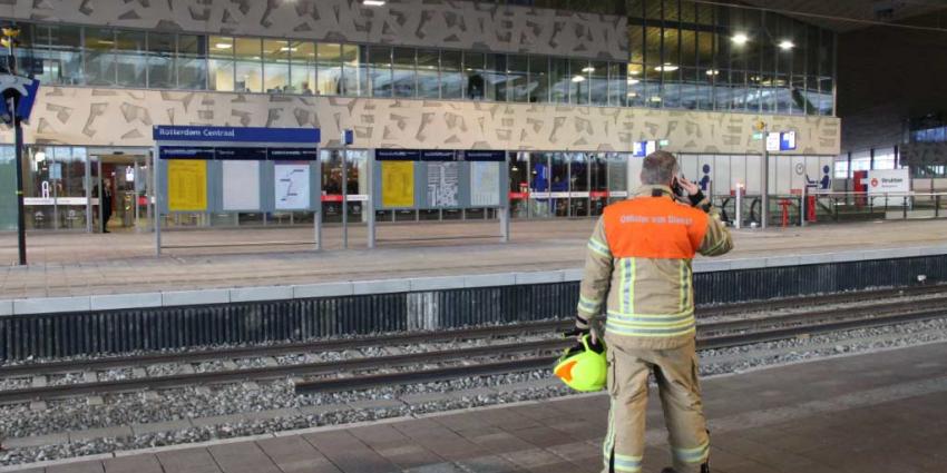 Deel station Rotterdam CS ontruimd vanwege verdachte tas