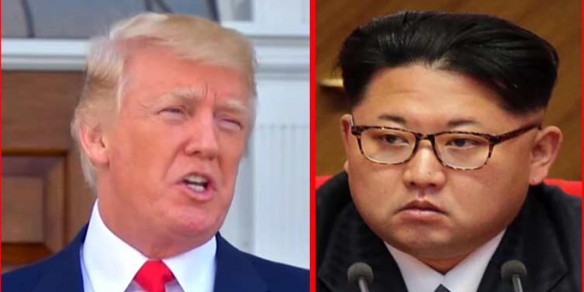 Trump blaast top met Noord-Korea af