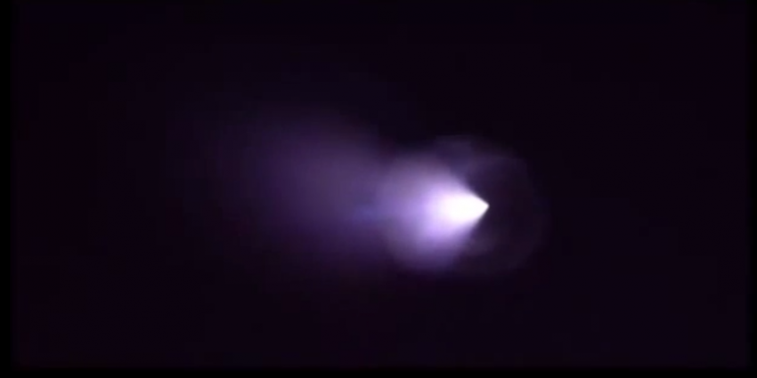Ufo boven Californië bleek raket