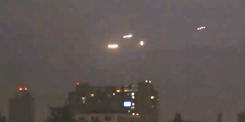 UFO&#039;s boven Chileense stad Santiago
