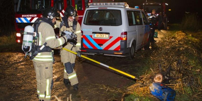  Onbekende vaten in Broekpolder in Vlaardingen aangetroffen