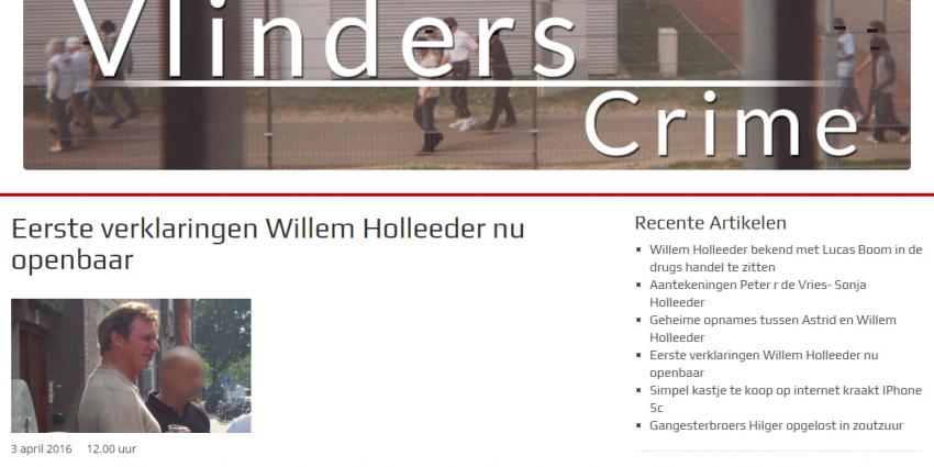 'Deel van verklaring Willem Holleeder uitgelekt'
