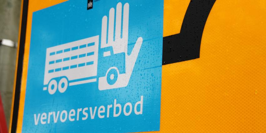 Ook derde en laatste vervoersverbod rond Biddinghuizen ingetrokken