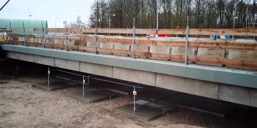 Eerste herbruikbare betonnen viaduct in gebruik genomen