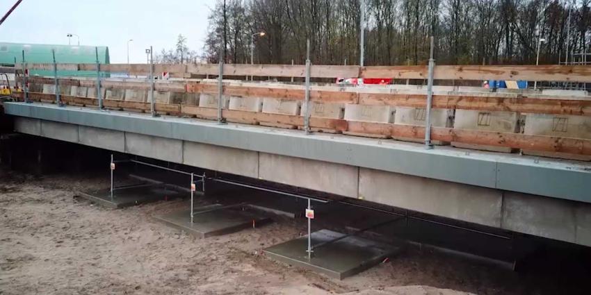 Eerste herbruikbare betonnen viaduct in gebruik genomen