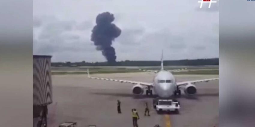 Vliegtuig stort vlak na start neer bij Havana, slechts 3 overlevenden