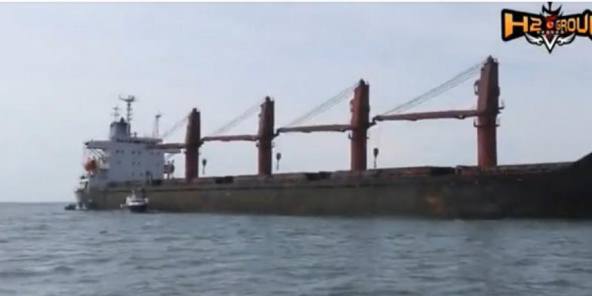 vs, beslag leggen, noord-koreaans, vrachtschip