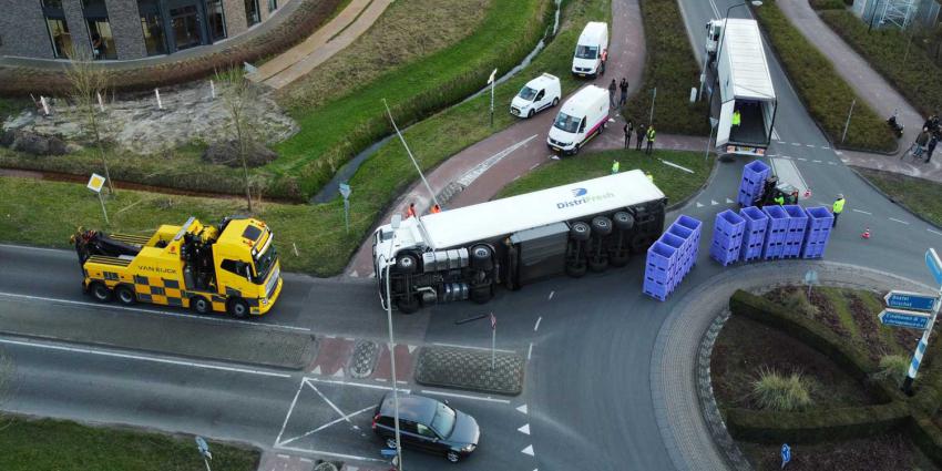 vrachtwagen-gekanteld