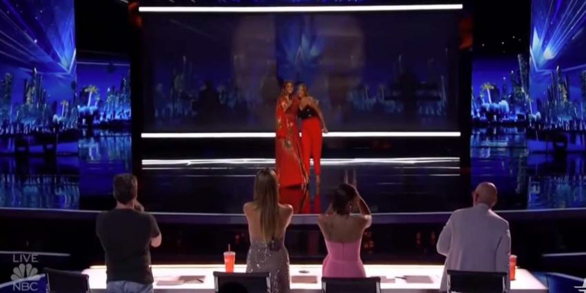 Glennis Grace in de finale van America's Got Talent