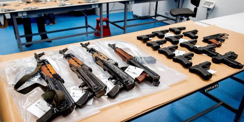 in  beslag genomen wapens