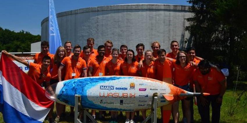 delftse studenten, wasub, tweede, international submarine races